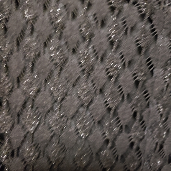 Vintage Be Smart-lined All lace Hi-Low Dress with beaded straps- Sz.3/4- gpl - Picture 9 of 10